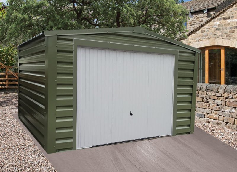 All Seasons Steel Garages Olive Green All Seasons Steel Buildings